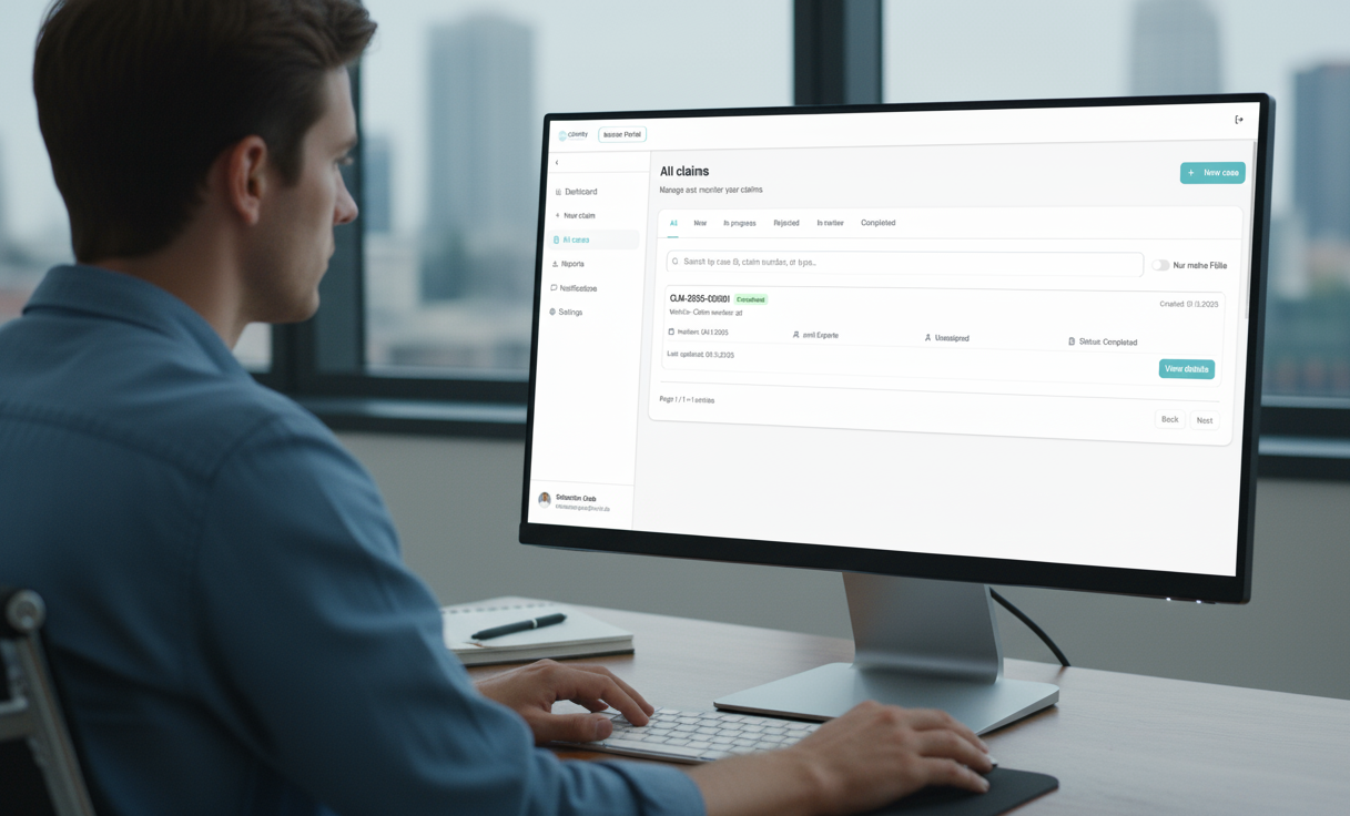 Digitale Schadenabwicklung